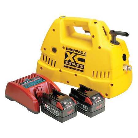 Hydraulic Pump Battery Operated Model XC1202MB by USA Enerpac Hydraulic Electric Pumps