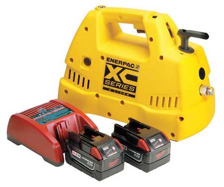 Hydraulic Pump Battery Operated Model XC1202ME by USA Enerpac Hydraulic Electric Pumps