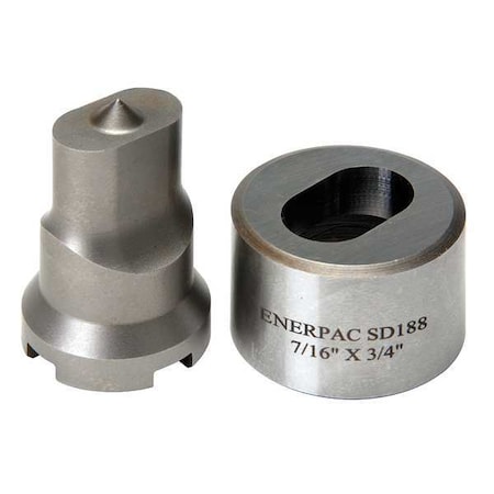 Punch and Die Set 3/8 Oval by USA Enerpac Punch & Die Sets
