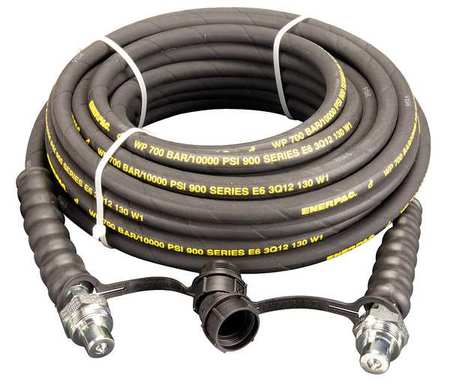 Hydraulic Hose Rubber 1/4 50 Ft by USA Enerpac Hydraulic High Pressure Hoses