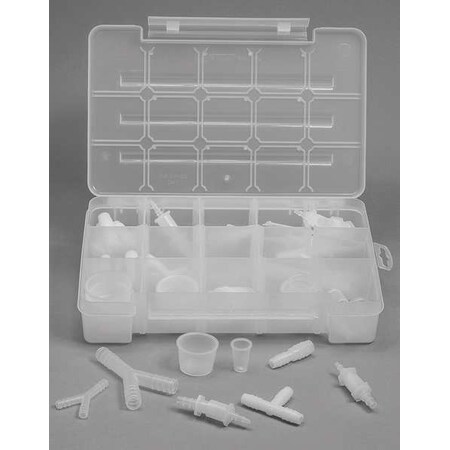 Tubing Connector Kit Translucent PK72 by USA SP Scienceware Air Compressor Pneumatic Tubing