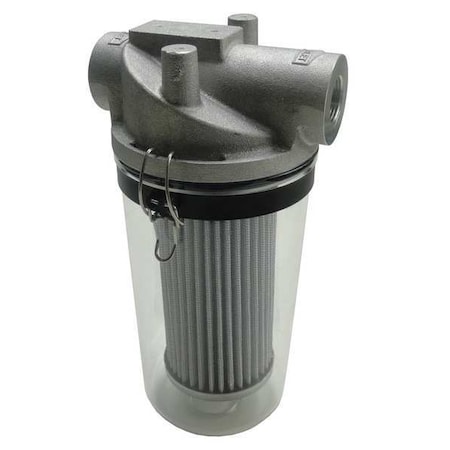 T Style Inlet Vacuum Filter 1 1/4 In by USA Solberg Vacuum Regenerative Blower Inlet Filters
