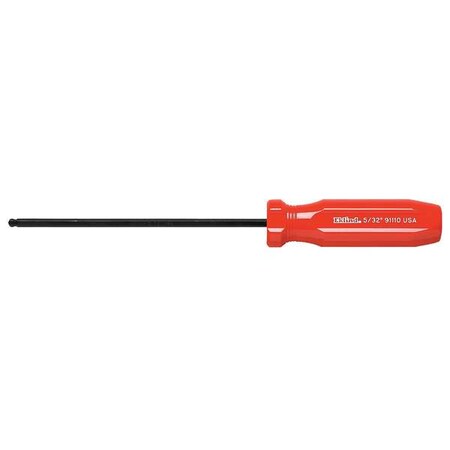 Screwdriver Ball Hex 7/32x5 1/4 In Hex by USA Eklind Screwdrivers