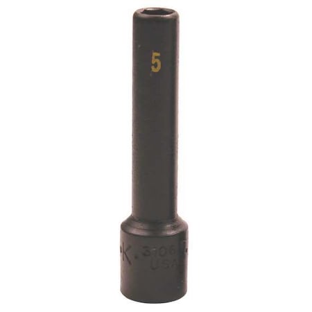 Impact Socket 1/4" Drive 5mm Size by USA SK Sockets