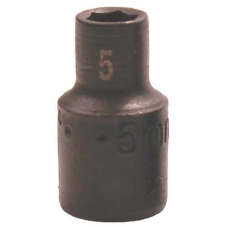 Impact Socket 1/4" Drive 6mm Size Type 31046 by USA SK Sockets