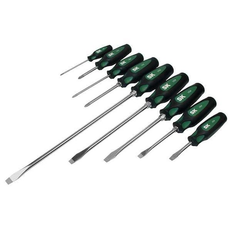 Screwdriver Set Slotted/Phillips 9 Pc Type 86007 by USA SK Screwdriver Sets