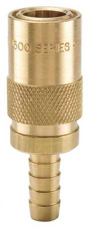 Parker Hydraulic Quick Couplers Body 3/8 Hose ID 3/8 In. Body Brass USA Supply