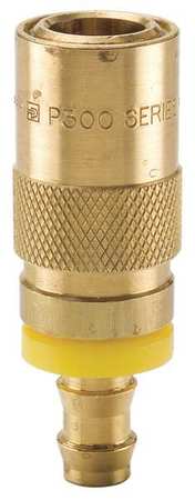 Parker Hydraulic Quick Couplers Body 1/2 Hose ID 3/8 In. Body Brass Model PC308 BP USA Supply
