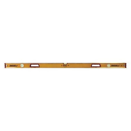 Box Level Aluminum 72 in. L Yellow by USA Johnson Box I Beam & Torpedo Levels