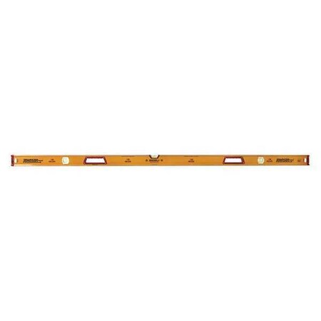 Box Level Aluminum 78 in. L Yellow by USA Johnson Box I Beam & Torpedo Levels