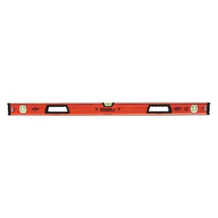 Box Level Aluminum 48 in. L Orange by USA Johnson Box I Beam & Torpedo Levels
