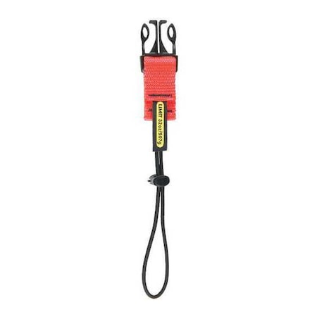 Retractable Tool Lanyard 9inL Orange 2lb by USA Gearkeeper Tool Holding Collars & Loops