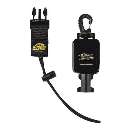 Retractable Tool Lanyard 42inL 1 1/4lb by USA Gearkeeper Tool Holding Collars & Loops