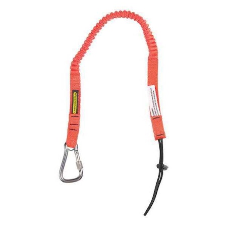 Tool Lanyard 46inL 15lb Single Carabiner by USA Gearkeeper Tool Holding Collars & Loops