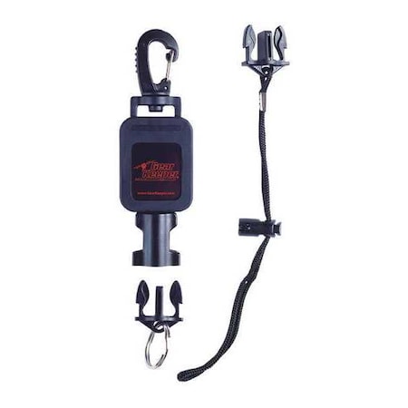 Flashlight Retractor 20 in. L Plastic/SS by USA Gearkeeper Tool Holding Collars & Loops