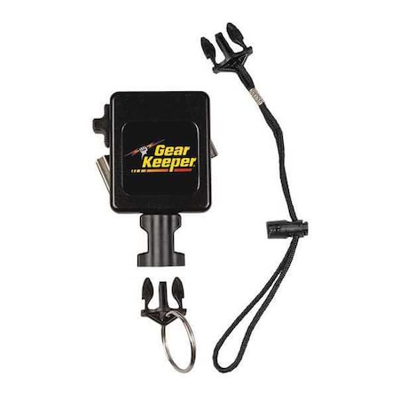 Instrument Retractor 36inL Black 1 1/8lb by USA Gearkeeper Tool Holding Collars & Loops