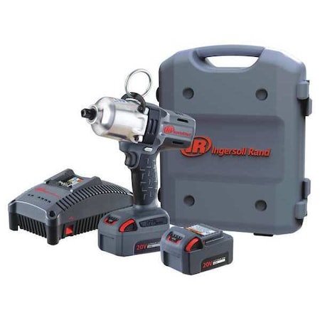 Cordless Wrench Pin Anvil (2) Batteries by USA Ingersoll Cordless Power Impact Tools