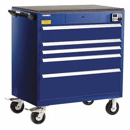 Tool Cabinet 39 1/4" W 24" D Type 39015EKBL by USA Kennedy Tool Chest & Side Cabinets