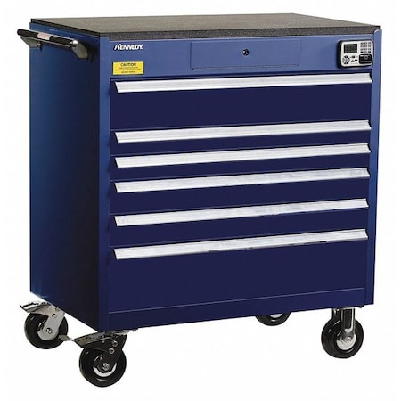 Tool Cabinet 39 1/4" W 24" D Type 39026EKBL by USA Kennedy Tool Chest & Side Cabinets