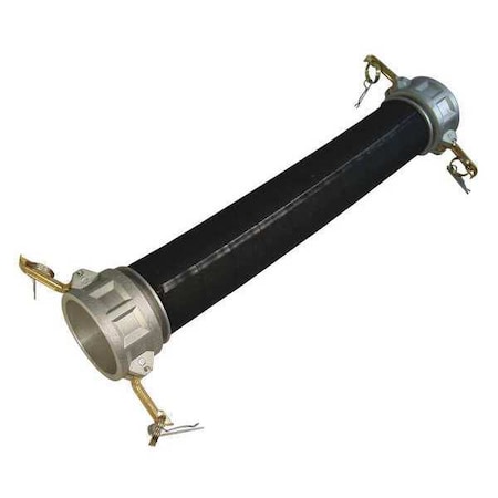 4" ID Rubber Material Hose 75 PSI BK Type H052164 20 ALCC by USA Eaton Air Compressor Multipurpose Air Hoses