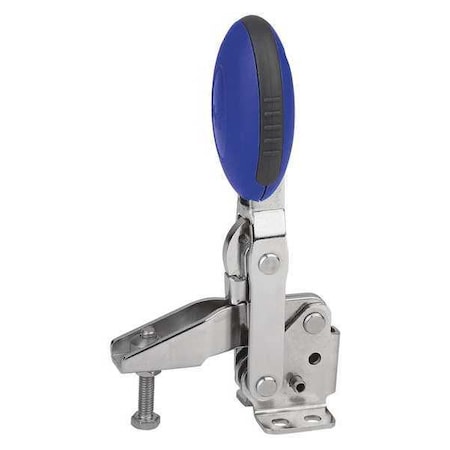 Toggle Clamp Vertical Handle 6.15in H SS by USA Kipp Toggle & Latch Clamps