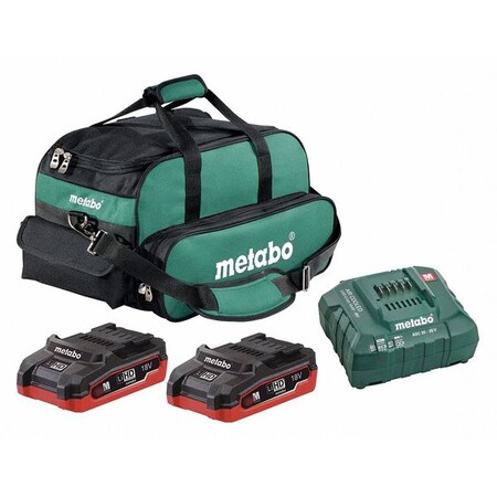 Battery Pack and Charger Kit 18V 3.1Ah Li Ion by USA Metabo Cordless Power Tool Accessories