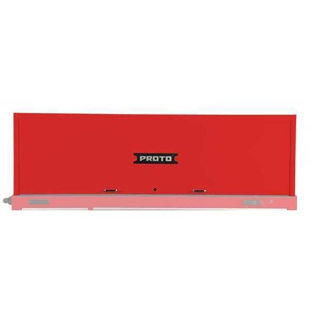 Hutch Red 88 in. W 25 in. H 27 in. D by USA Proto Tool Chest & Side Cabinets