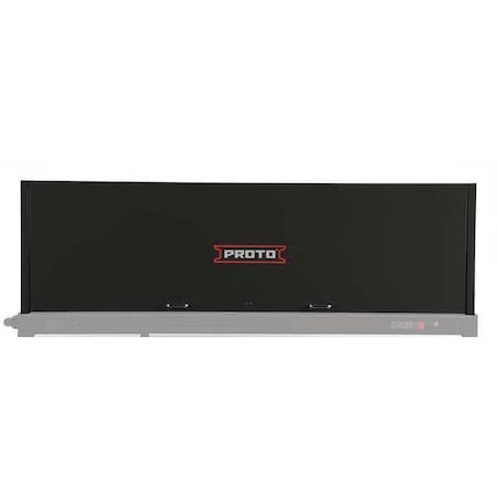 Hutch Black 88 in. W 25 in. H 27 in. D Type J558825 BK H by USA Proto Tool Chest & Side Cabinets