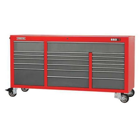 Workstation 43 1/4inH 20Drawers by USA Proto Rolling & Combination Cabinets & Carts