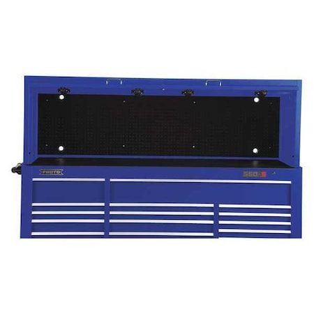 Hutch Blue 78 in. W 25 in. H 22 1/2 in.D by USA Proto Tool Chest & Side Cabinets