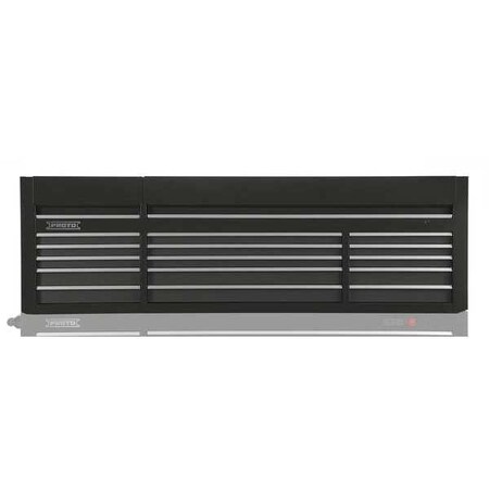 Top Chest Black 88 in. W 15 Drawers by USA Proto Tool Chest & Side Cabinets