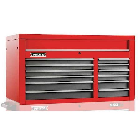 Top Chest 50 in. W 12 Drawers by USA Proto Tool Chest & Side Cabinets