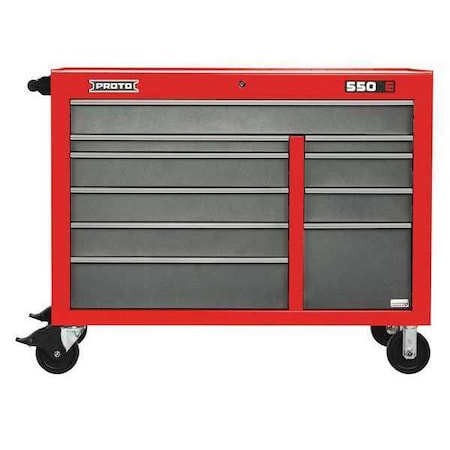 Workstation 41 in. H 10 Drawers by USA Proto Rolling & Combination Cabinets & Carts
