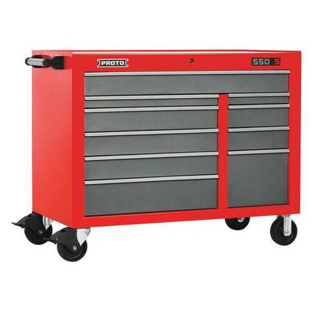 Workstation 41 in. H 10 Drawers Type J555041 10SG by USA Proto Rolling & Combination Cabinets & Carts