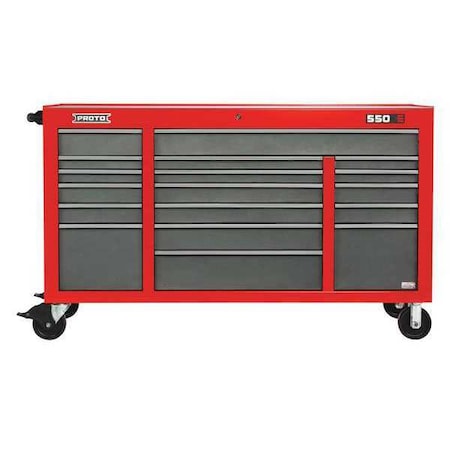 Workstation 41 in. H 18 Drawers by USA Proto Rolling & Combination Cabinets & Carts
