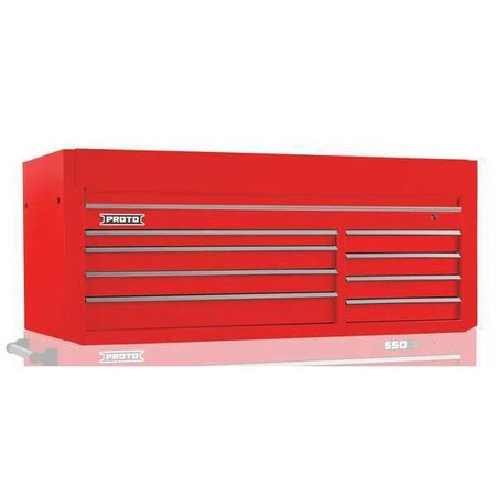 Top Chest Red 66 in. W 8 Drawers by USA Proto Tool Chest & Side Cabinets