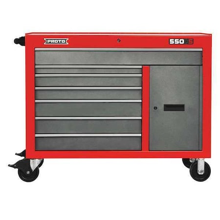Workstation 41 in. H 7 Drawers by USA Proto Rolling & Combination Cabinets & Carts