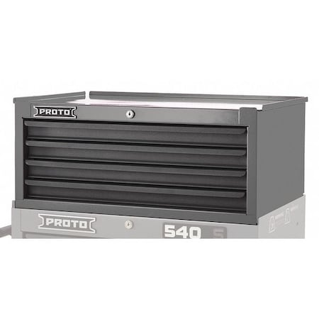 Intermediate Chest Gray 27 in. W 10 in.H by USA Proto Tool Chest & Side Cabinets