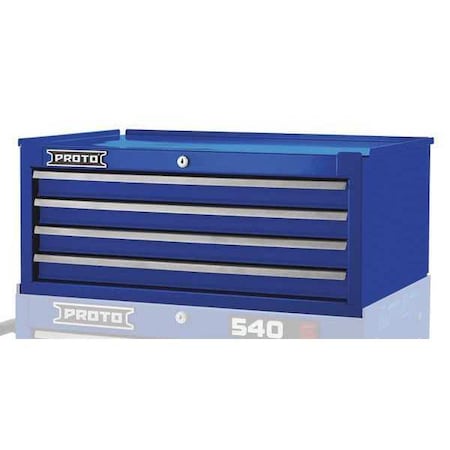 Intermediate Chest Blue 27 in. W 10 in.H by USA Proto Tool Chest & Side Cabinets