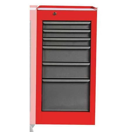 Side Cabinet 15 in. W 6 Drawers by USA Proto Tool Chest & Side Cabinets