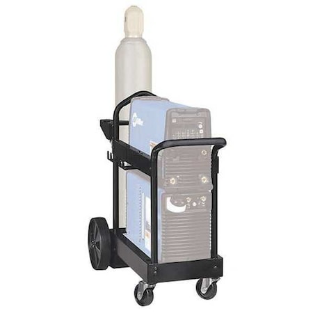Running Gear Cart Metal 0 Shelves by USA Miller Welding Cylinder Carts