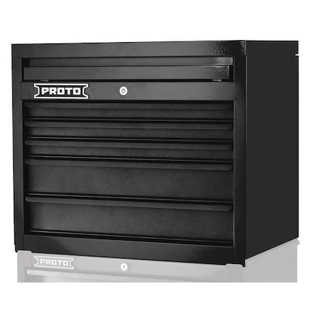 Top Chest Black 27 in.W 23in.H 5 Drawers by USA Proto Tool Chest & Side Cabinets