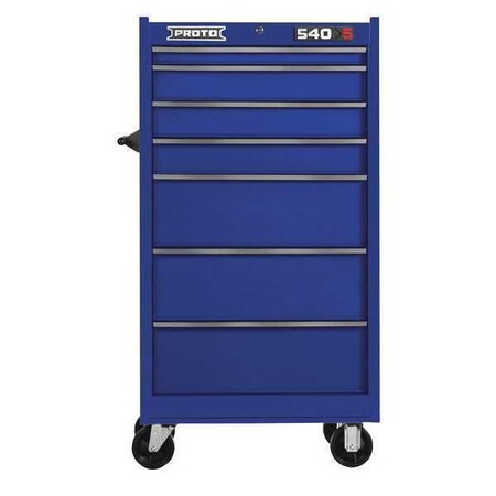 Tool Tower Blue 52 in. H 7 Drawers by USA Proto Rolling & Combination Cabinets & Carts