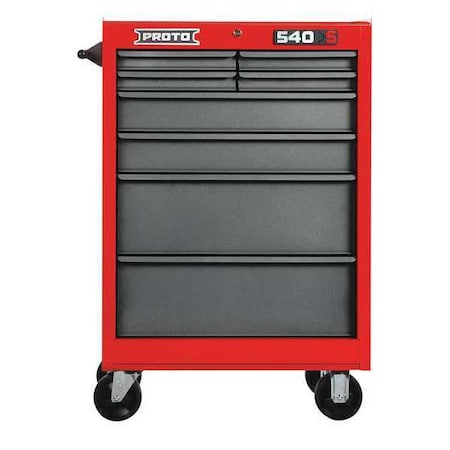Roller Cabinet 42in.H 8 Drawers by USA Proto Rolling & Combination Cabinets & Carts