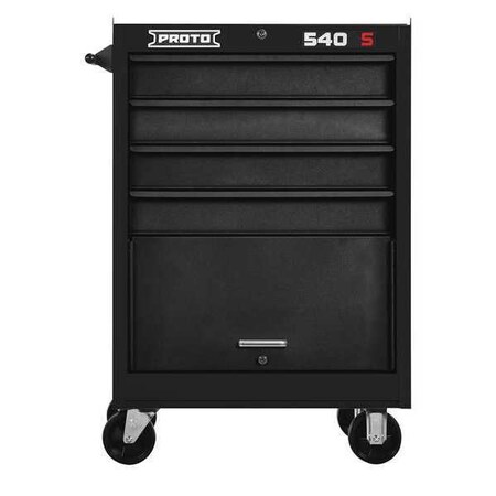 Roller Cabinet Black 42 in. H 4 Drawers by USA Proto Rolling & Combination Cabinets & Carts