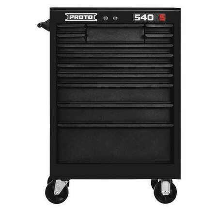 Roller Cabinet Black 42 in. H 12 Drawers by USA Proto Rolling & Combination Cabinets & Carts