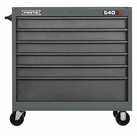 Workstation Gray 42 in. H 6 Drawers by USA Proto Rolling & Combination Cabinets & Carts