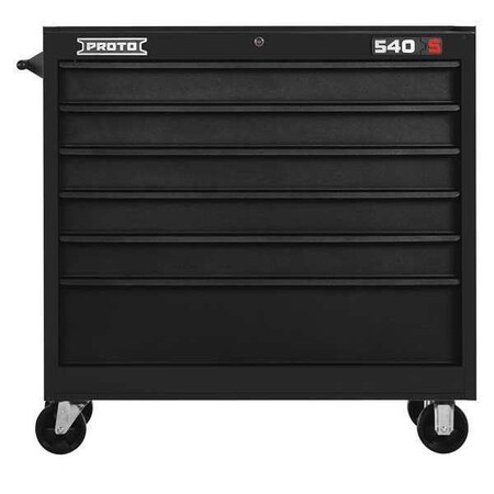 Workstation Black 42 in. H 6 Drawers by USA Proto Rolling & Combination Cabinets & Carts