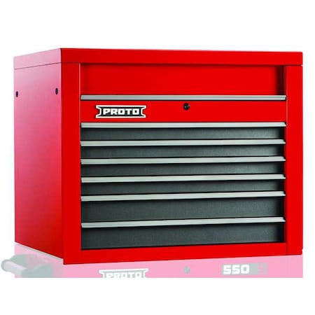 Top Chest 34 in. W 6 Drawers by USA Proto Tool Chest & Side Cabinets