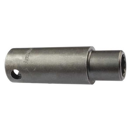Impact Socket 7/16 in.Sz 3/8 in.Drive Sz by USA Apex Sockets